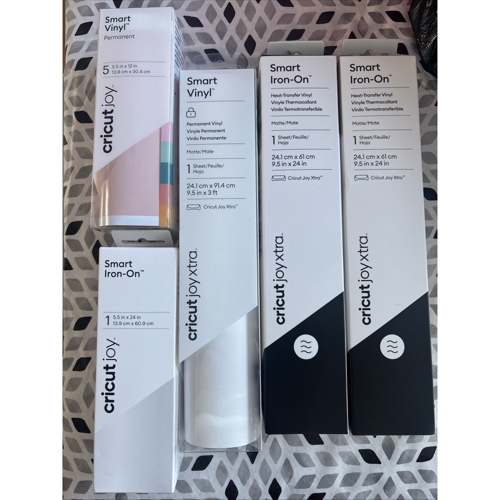 Cricut Joy Vinyl - Smart Iron-On Lot